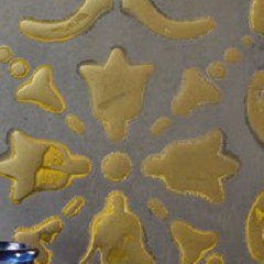 Liquid Metal Iron and Gold swatch